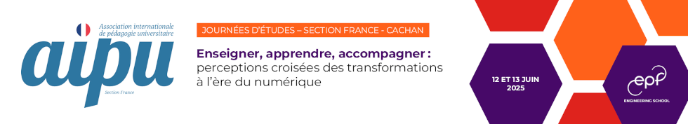 Banniere des journées d'études de l'AIPU en octobre 2025
