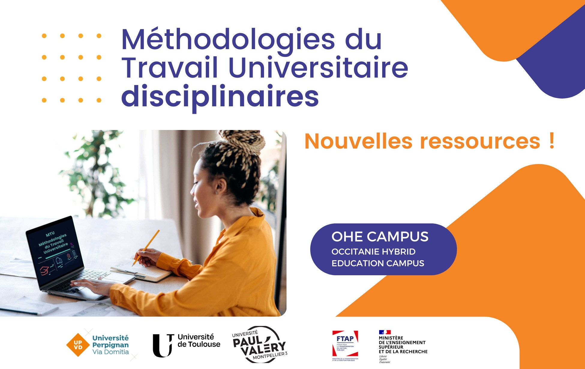 nouvelles ressources ! Méthodologies du Travail Universitaire disciplinaire